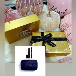 Brand new Eye Makeup set. Beauty pouch, gift wrapped, unopened .